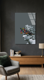 Modern Sanat Antik Heykel Cam Tablo | Vitraum