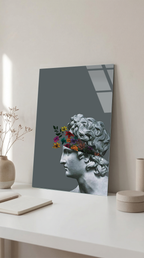 Modern Sanat Antik Heykel Cam Tablo | Vitraum