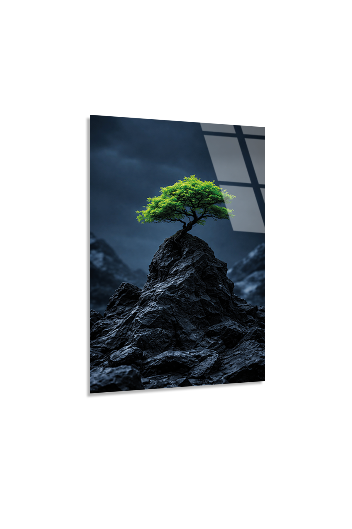 Umut Zirvesi Cam Tablo | Vitraum
