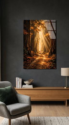 Orman Yolu Cam Tablo | Vitraum