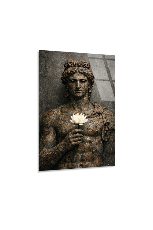 Apollo ve Beyaz Lotus Cam Tablo | Vitraum