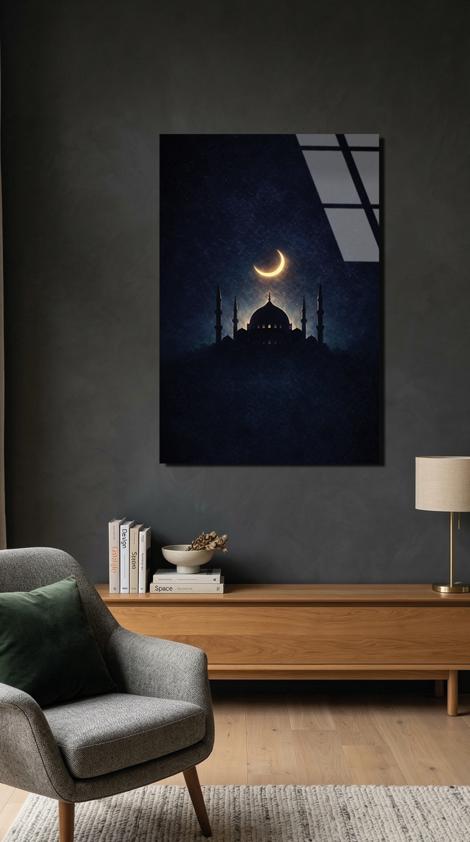 Cami Temalı Cam Tablo | Vitraum