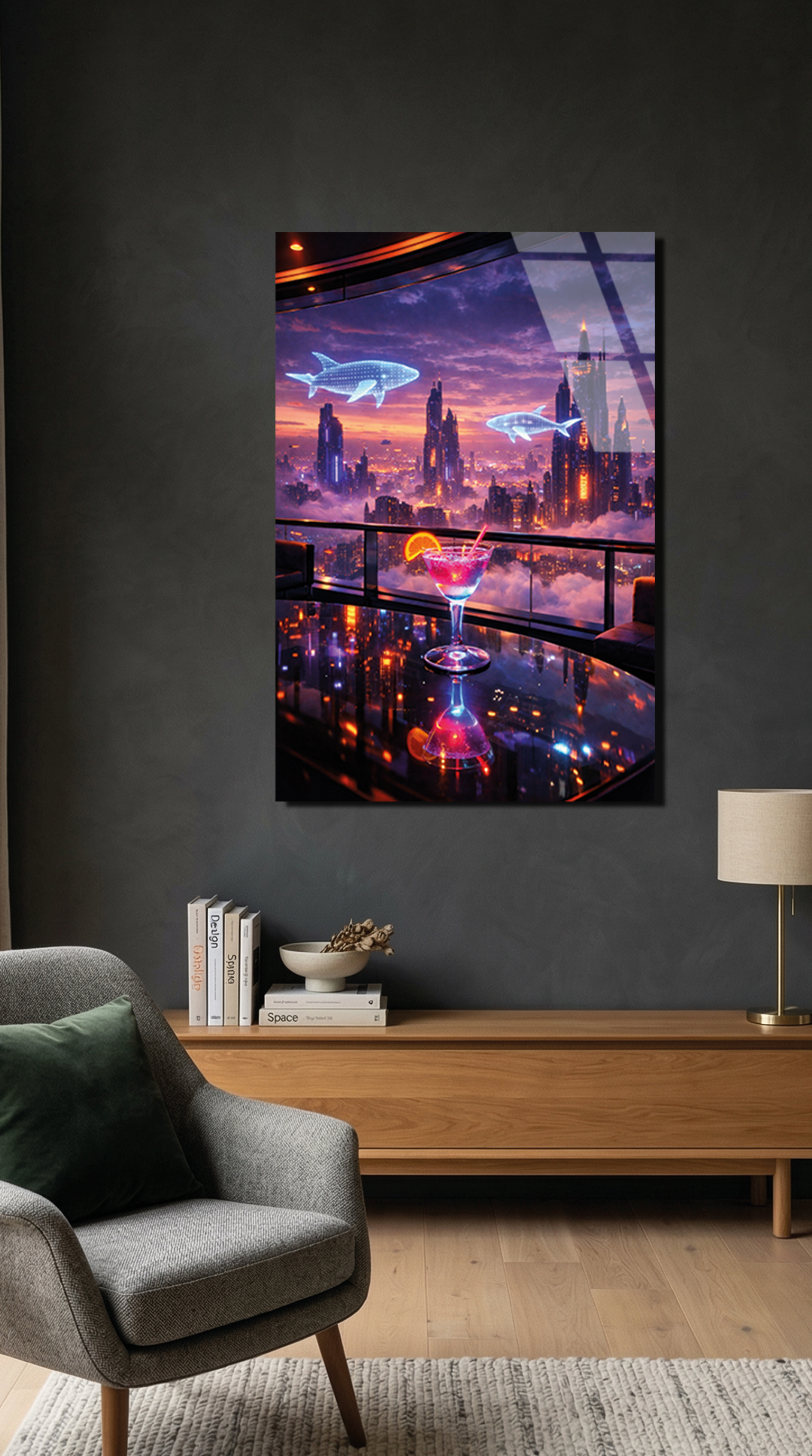 Sky Bar Cam Tablo | Vitraum