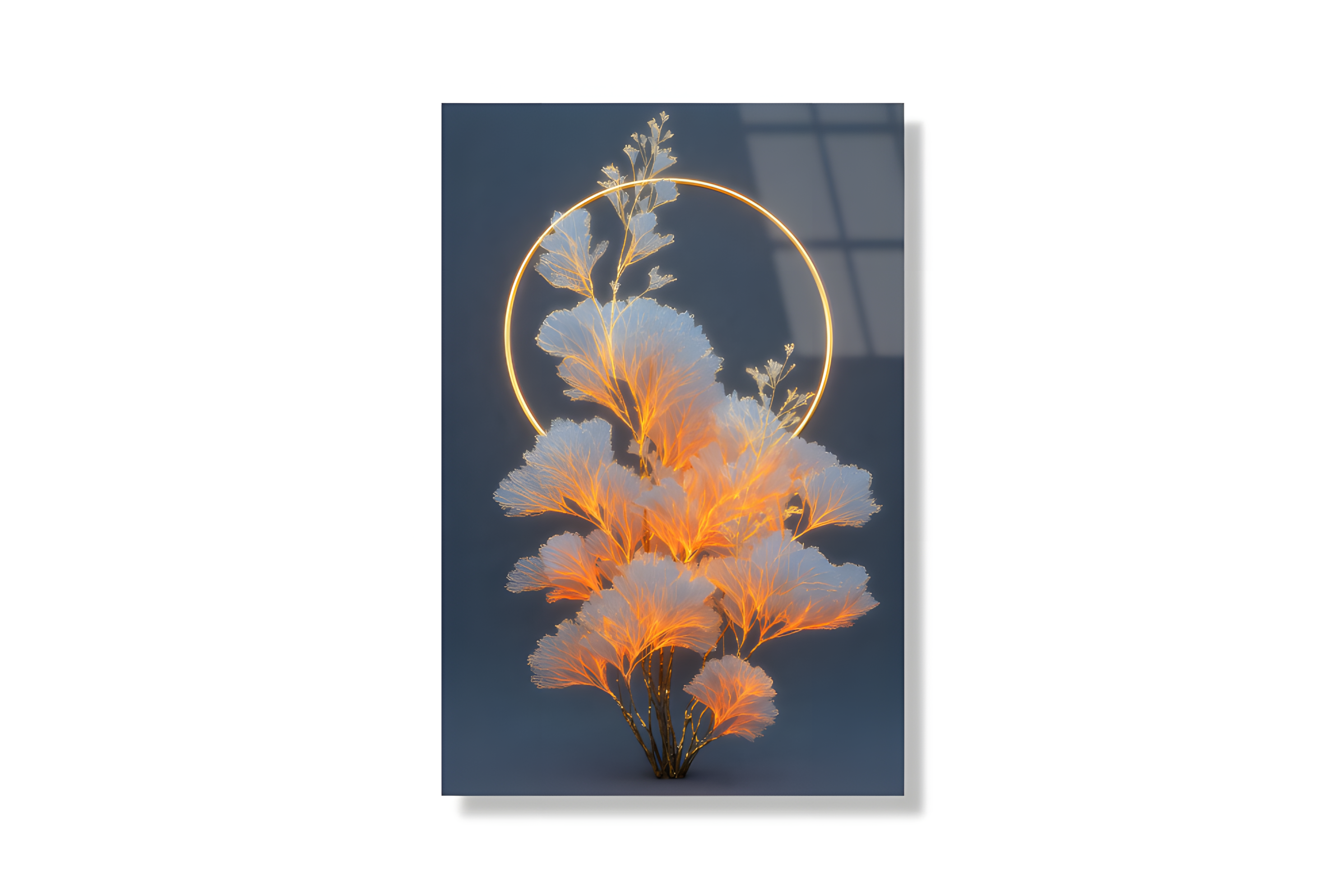 Altın Aura Cam Tablo 2