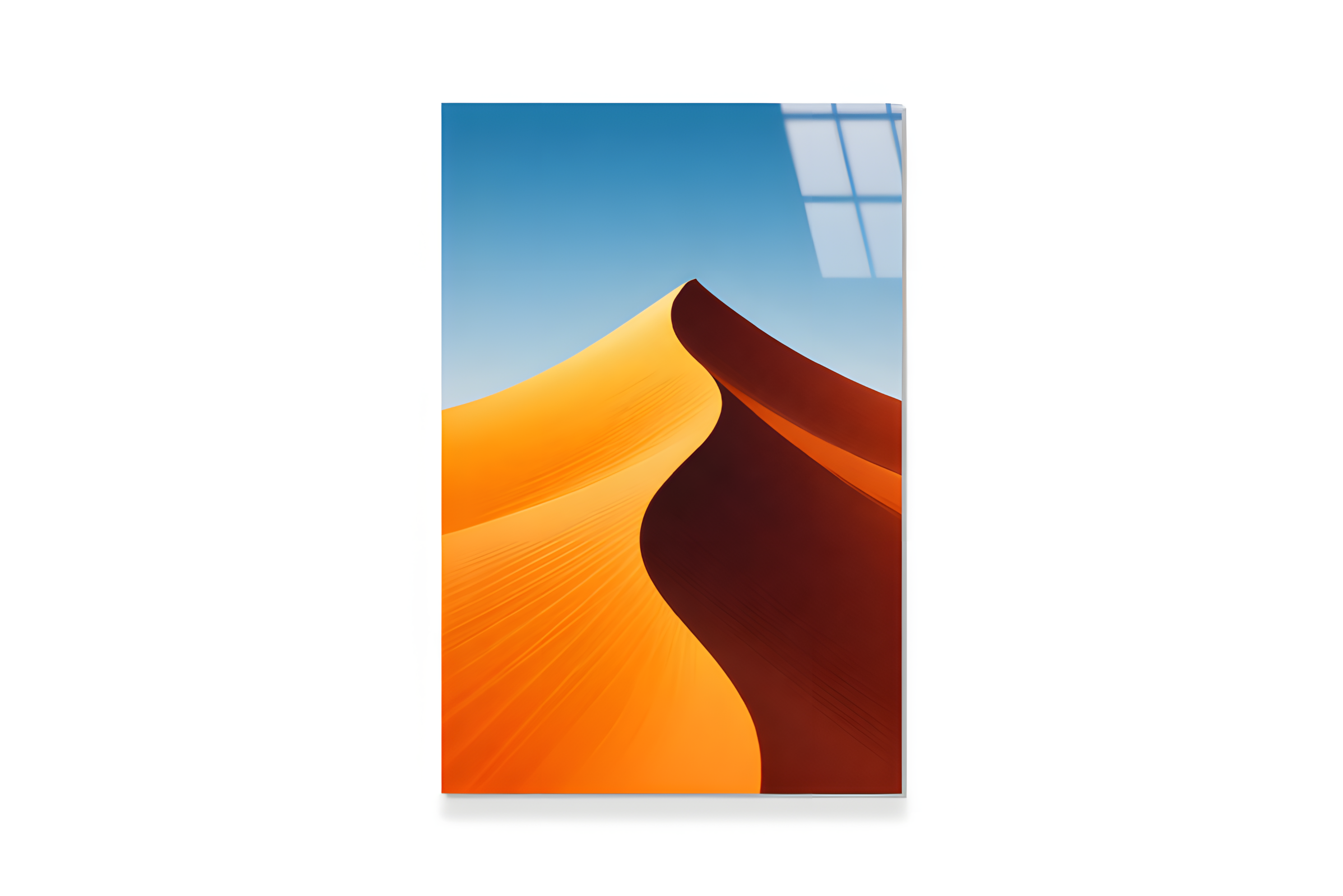 Çöl Manzarası Cam Tablo 3