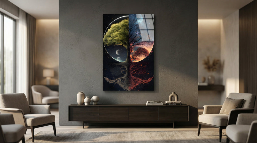 Ebedi Denge Cam Tablo 3