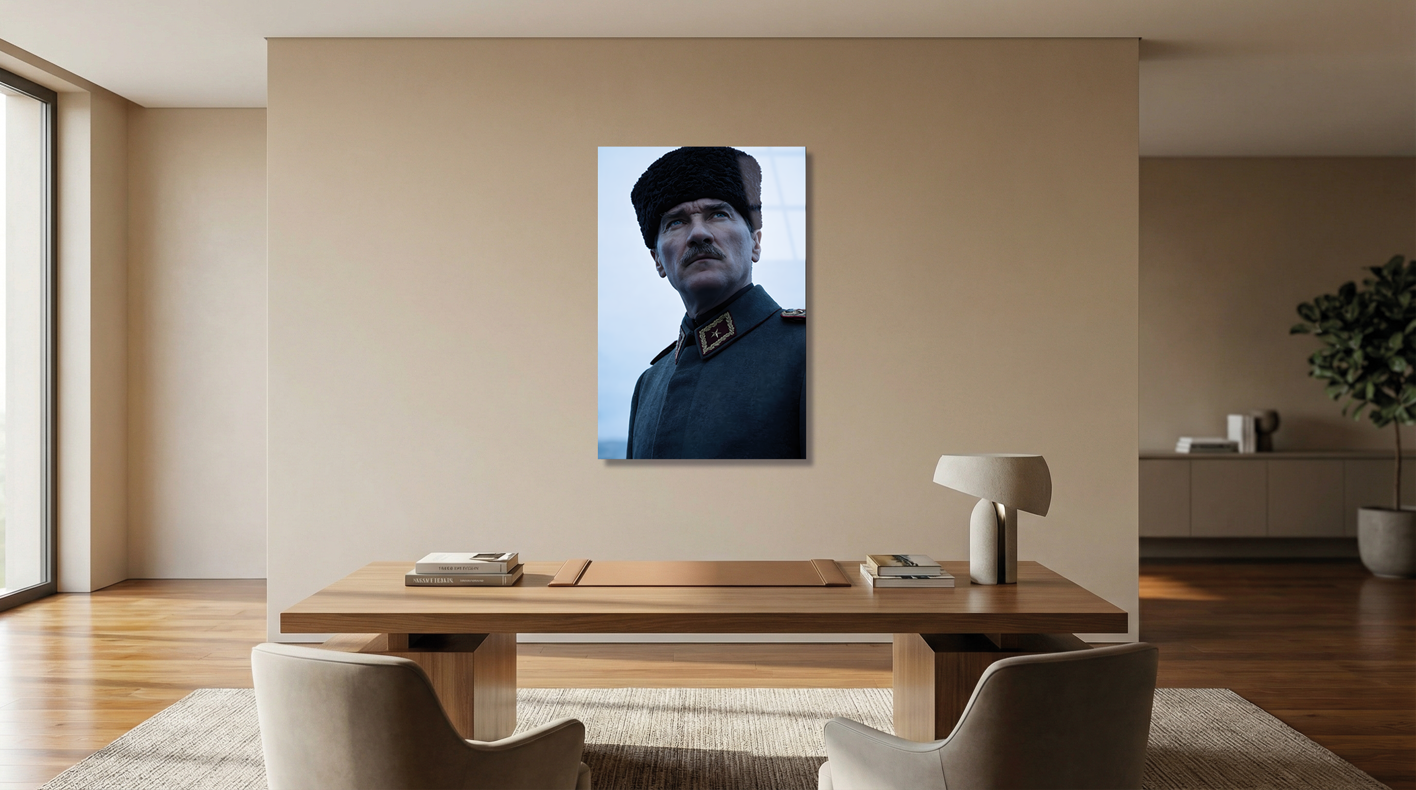 Kemal Atatürk Cam Tablo 4