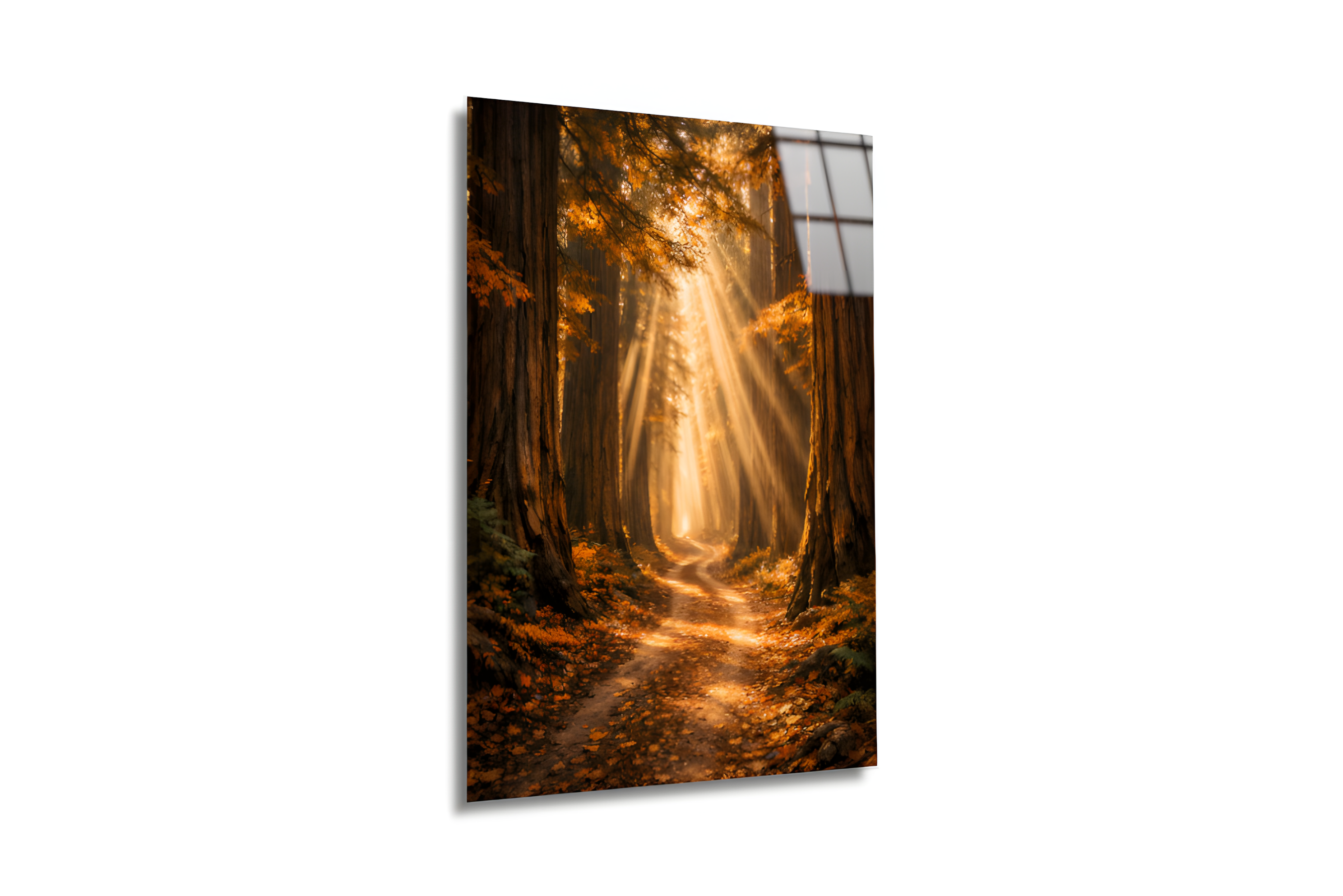 Orman Yolu Cam Tablo 2