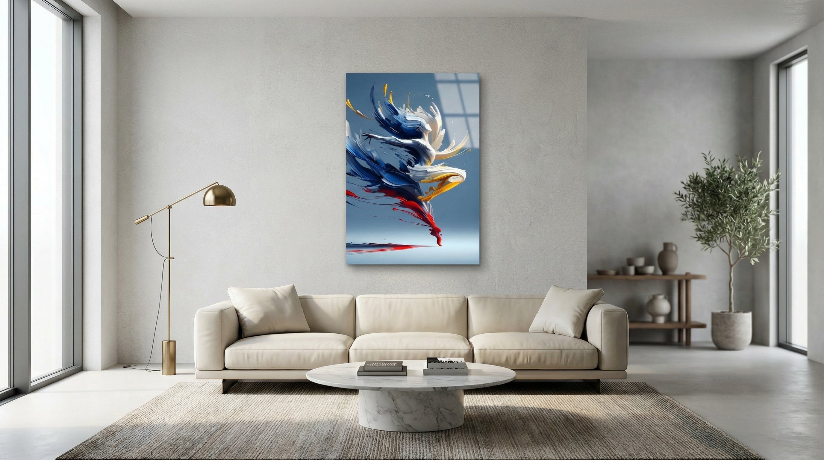 Özgürlüğün Rengi Cam Tablo 4