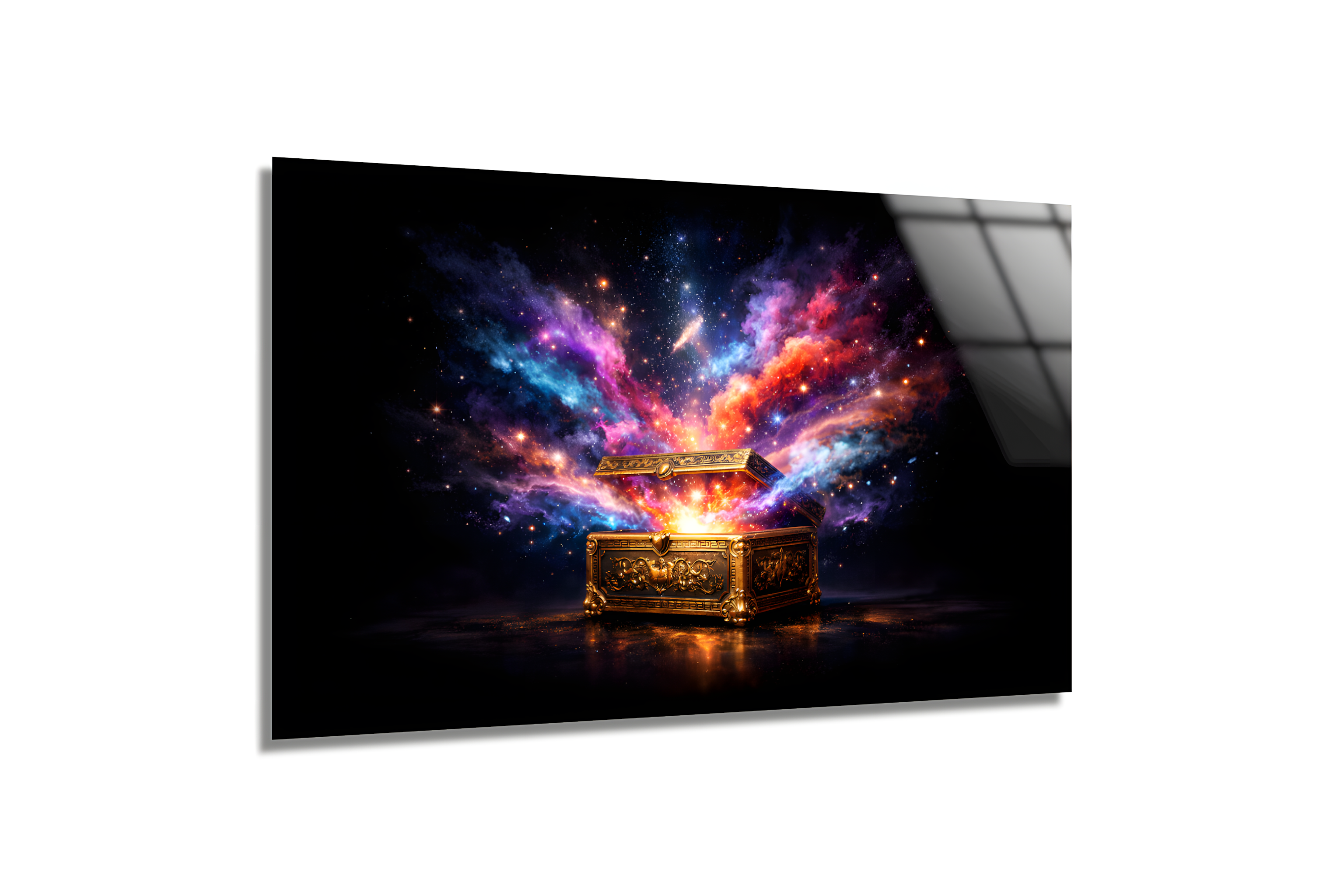 Pandora’nın Kutusu Cam Tablo 3