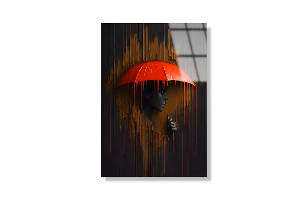 Sessiz Sağanak Cam Tablo 1