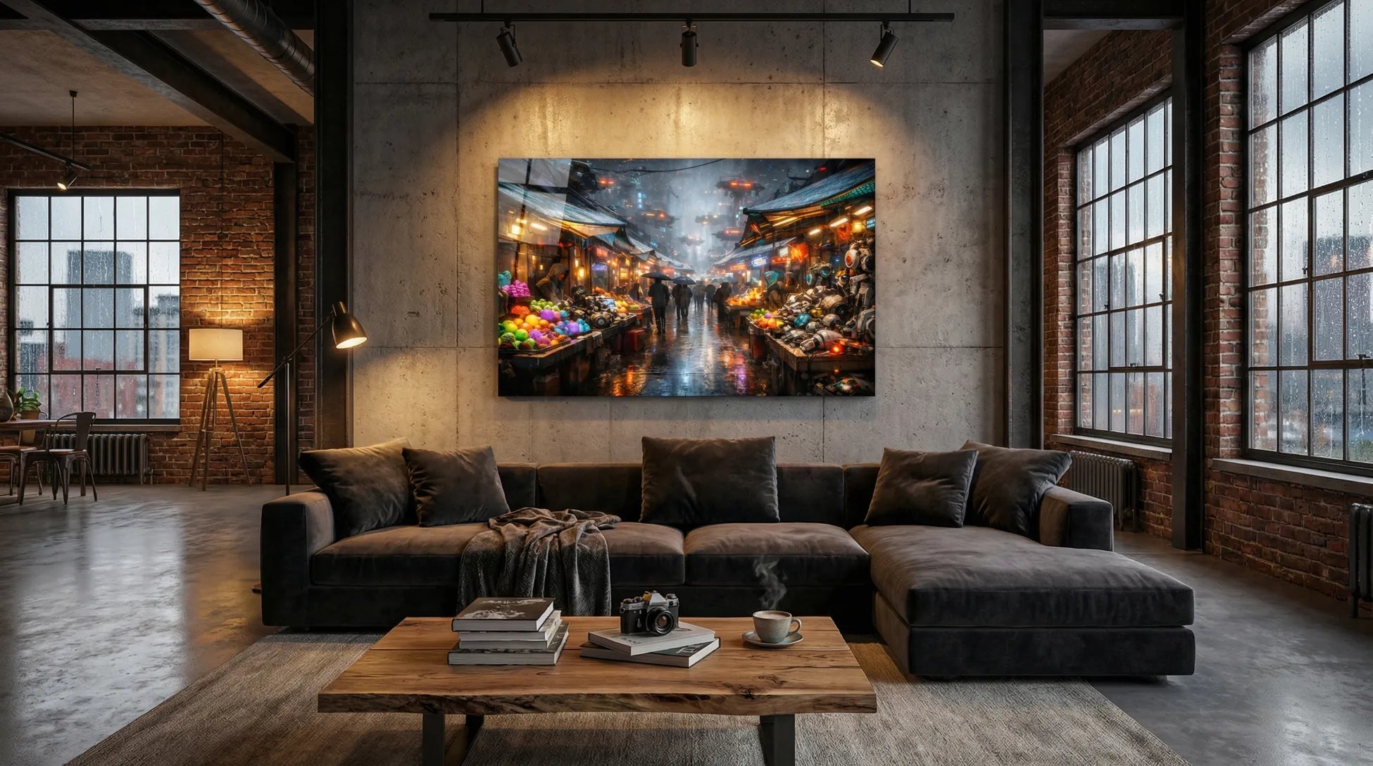 Siber Pazar Yeri Cam Tablo 1