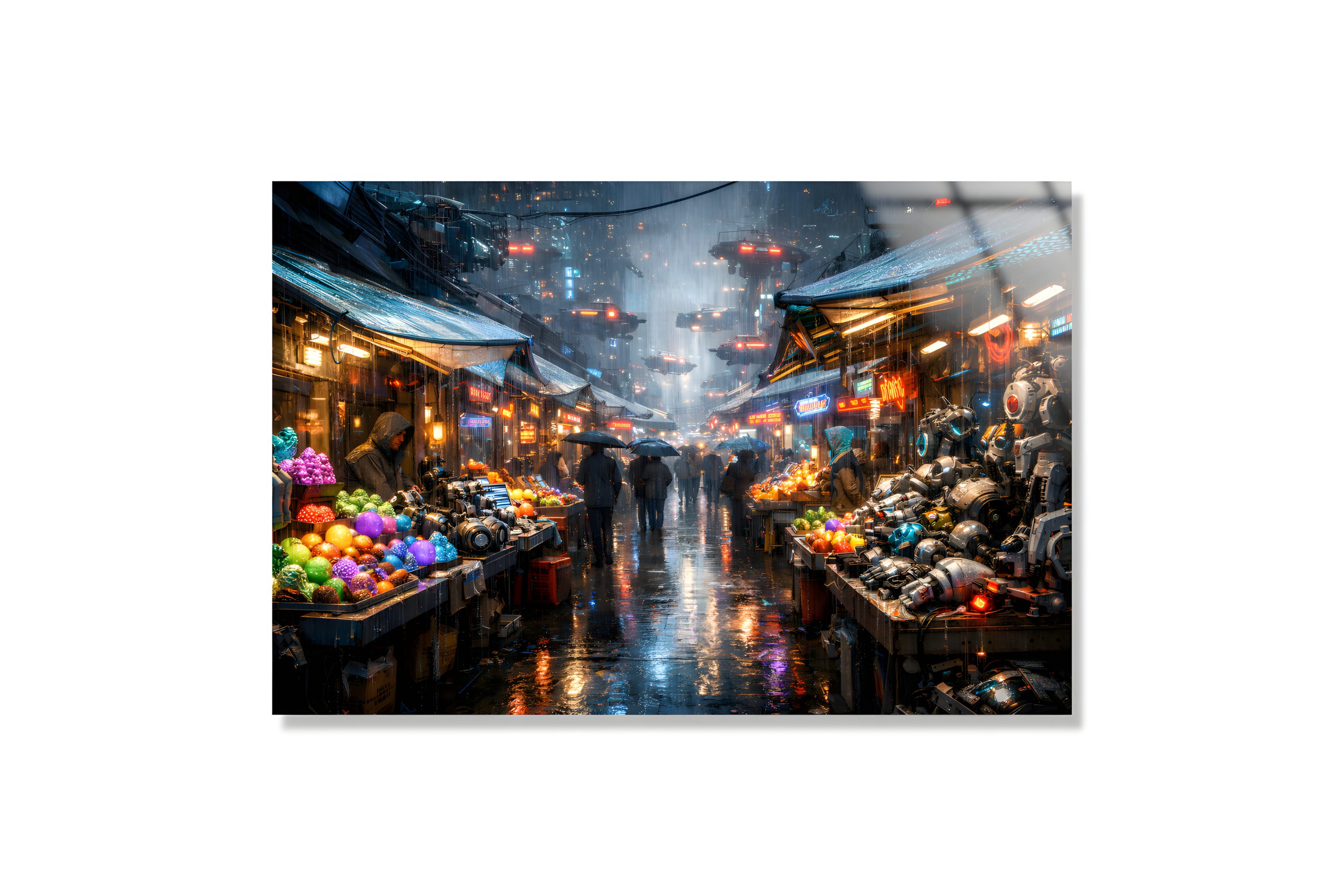 Siber Pazar Yeri Cam Tablo 3