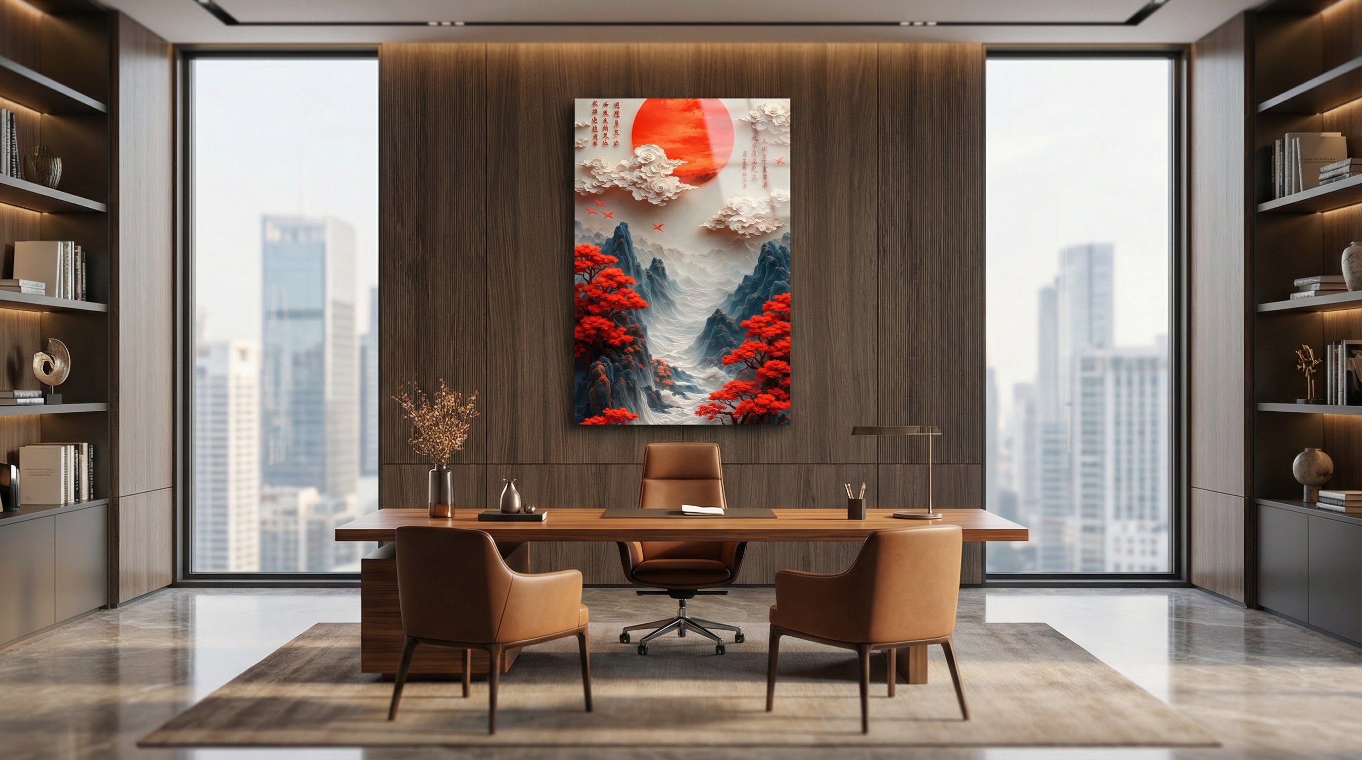 Sisli Vadi Cam Tablo 4