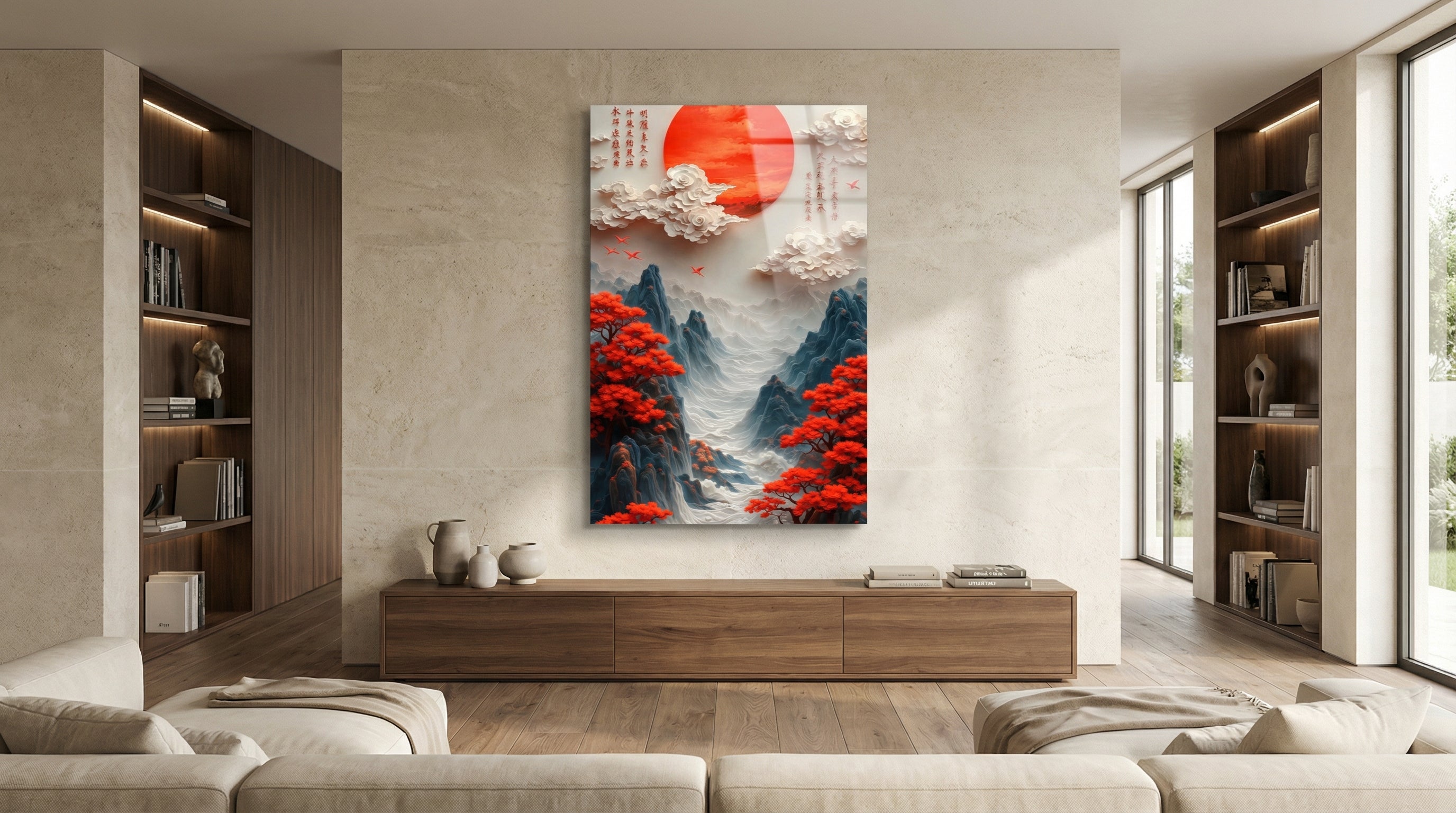 Sisli Vadi Cam Tablo 5