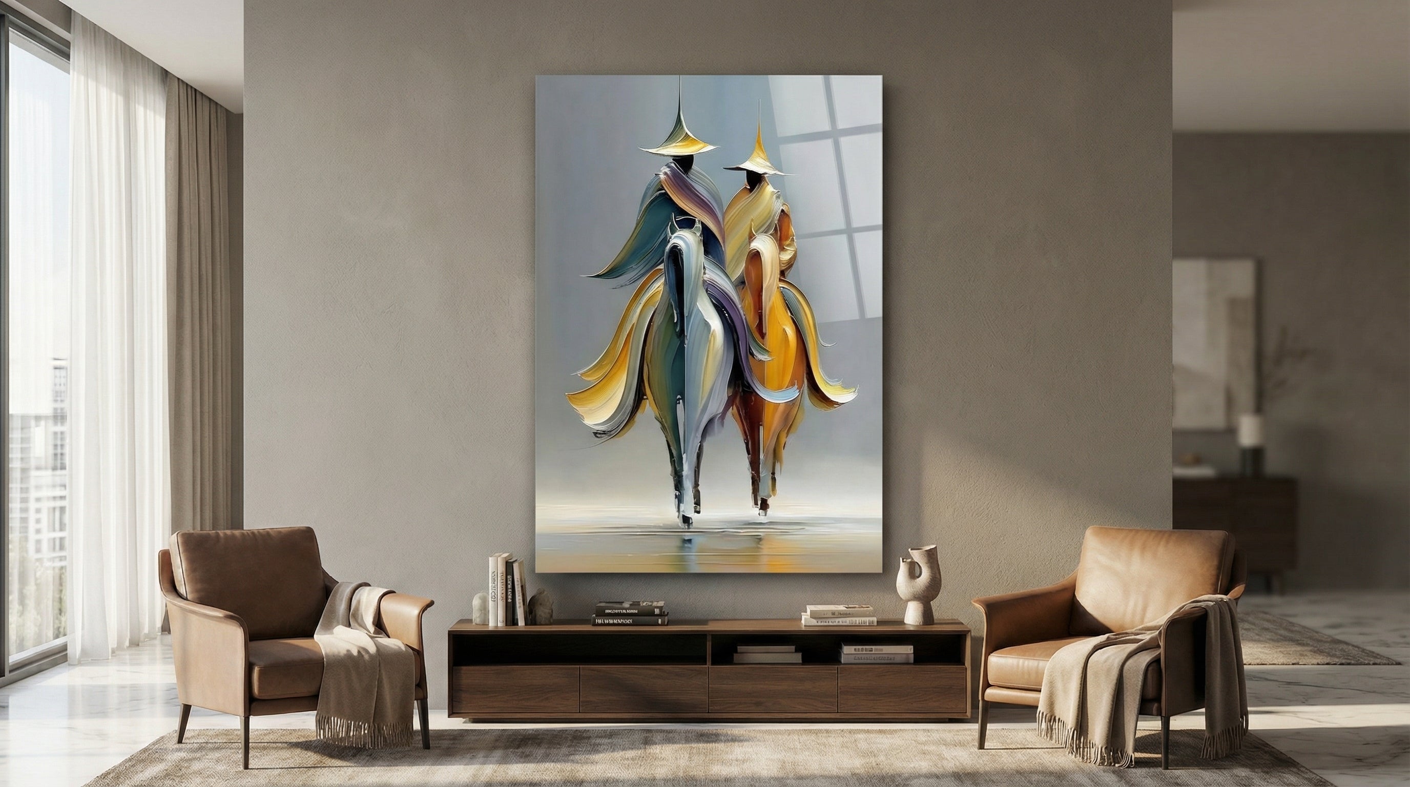 Sonsuz Yolcular Cam Tablo 4