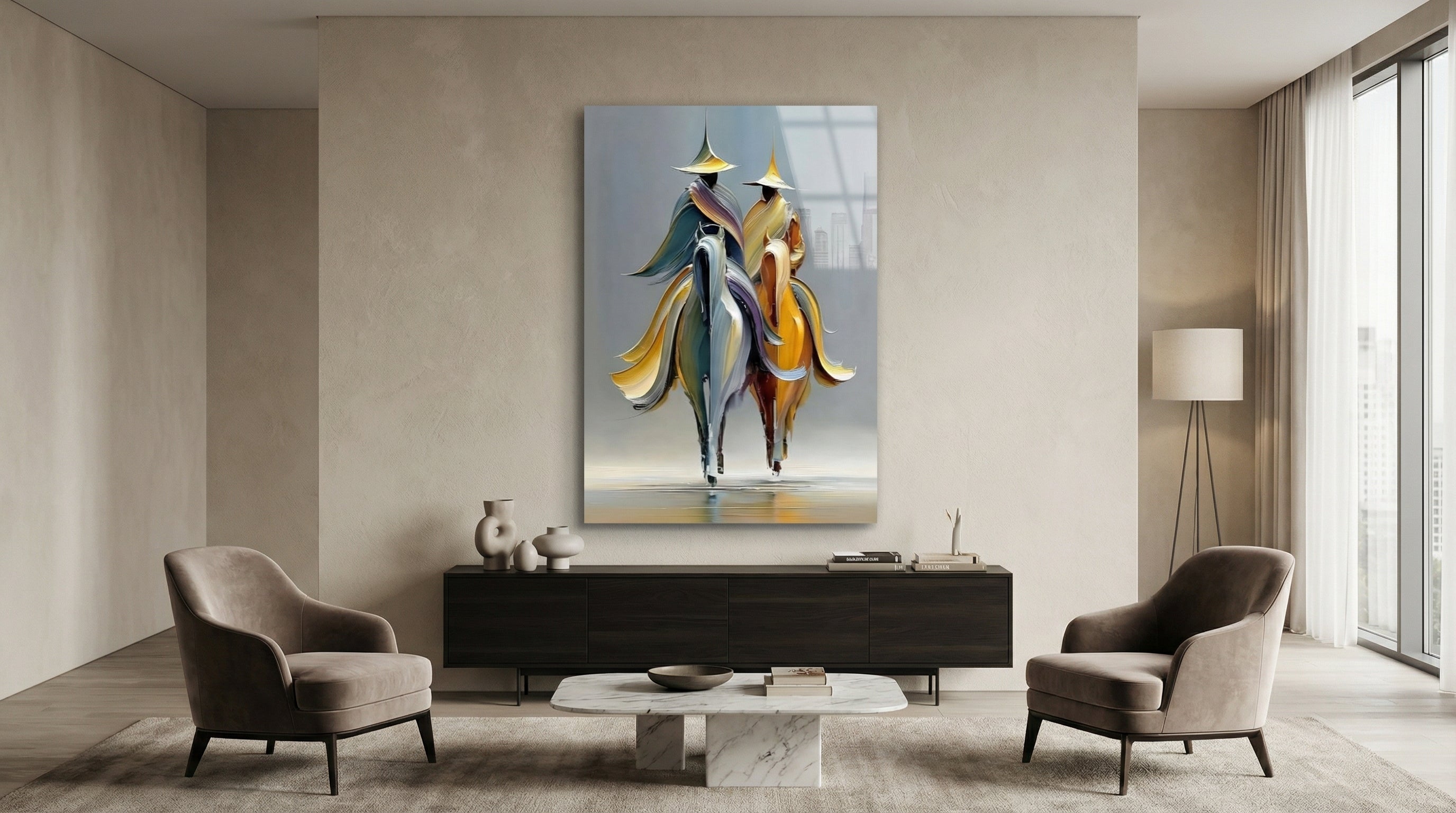 Sonsuz Yolcular Cam Tablo 2