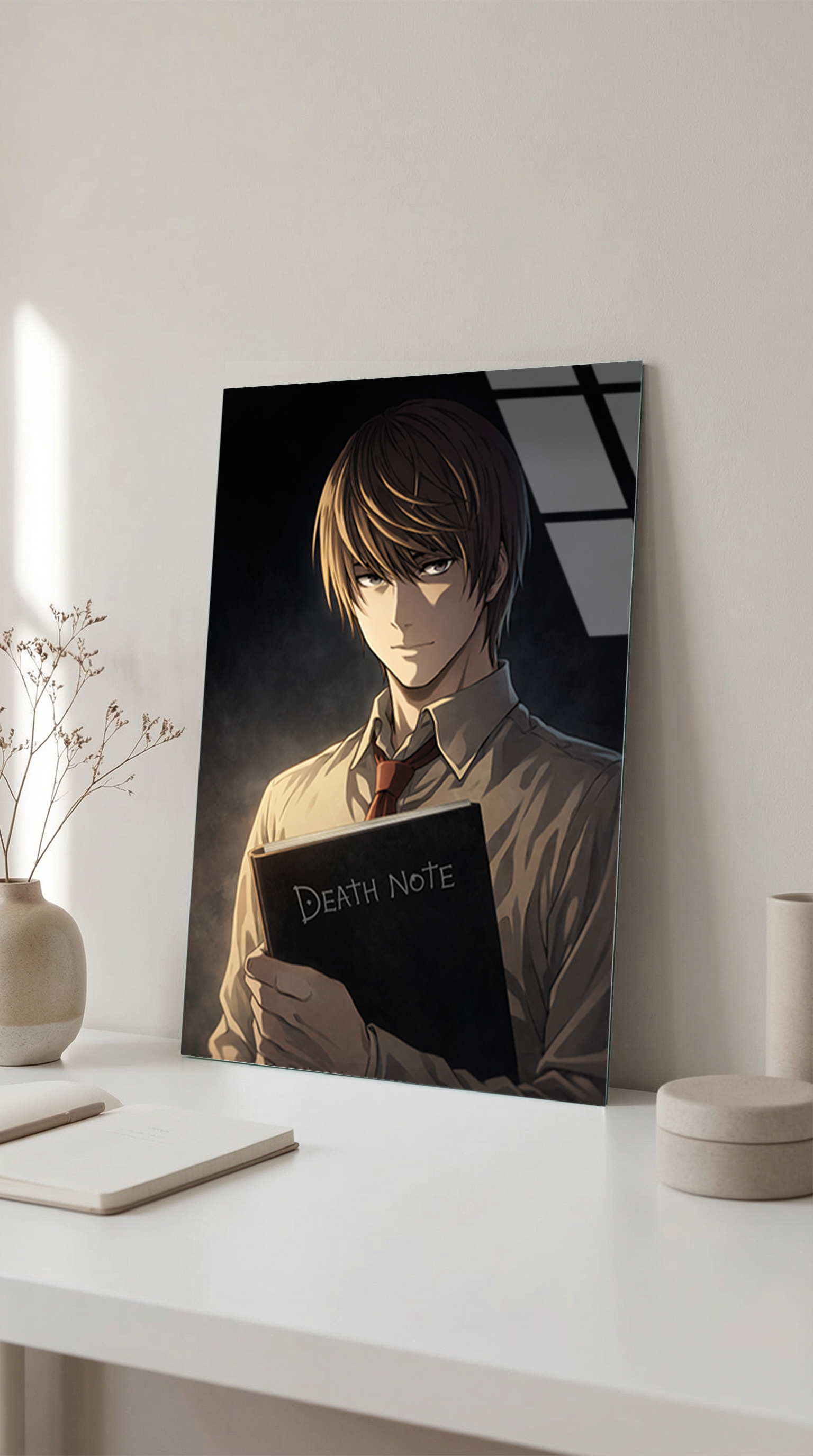 Death Note Yagami Cam Tablo | Vitraum