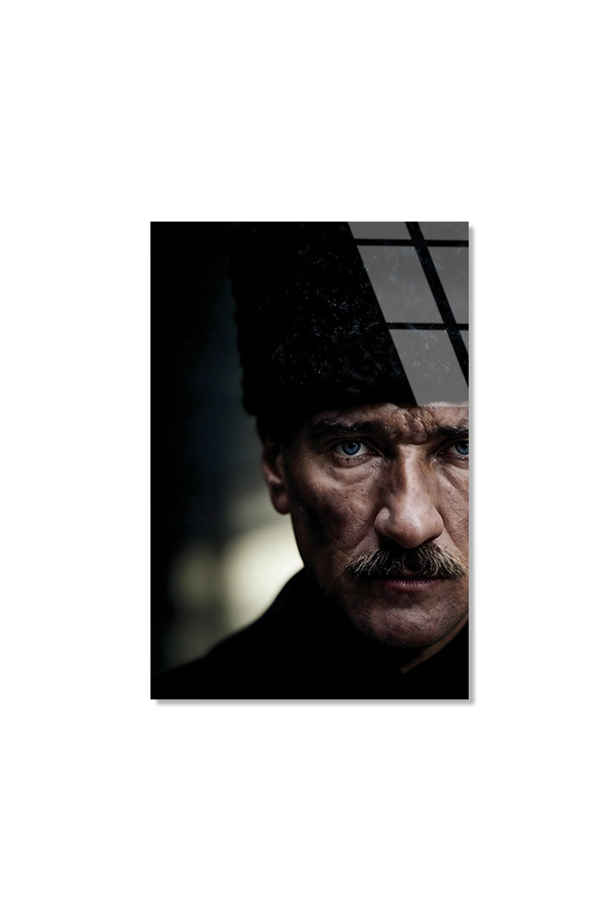 Atatürk Portre Cam Tablo | Vitraum