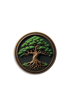 Bonsai Ağacı Modern Metal Tablo