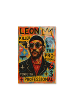 Leon The Professional Minimal Film Posteri Cam Tablo | Vitraum