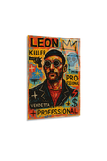 Leon The Professional Minimal Film Posteri Cam Tablo | Vitraum