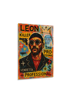 Leon The Professional Minimal Film Posteri Cam Tablo | Vitraum