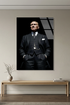 M. Atatürk Serisi Cam Tablo | Vitraum