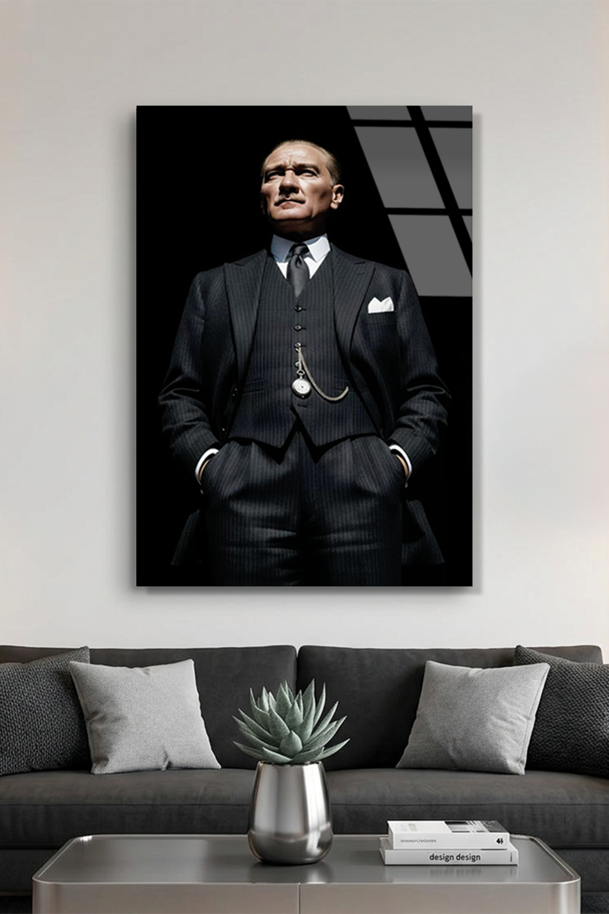 M. Atatürk Serisi Cam Tablo | Vitraum
