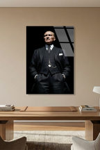 M. Atatürk Serisi Cam Tablo | Vitraum