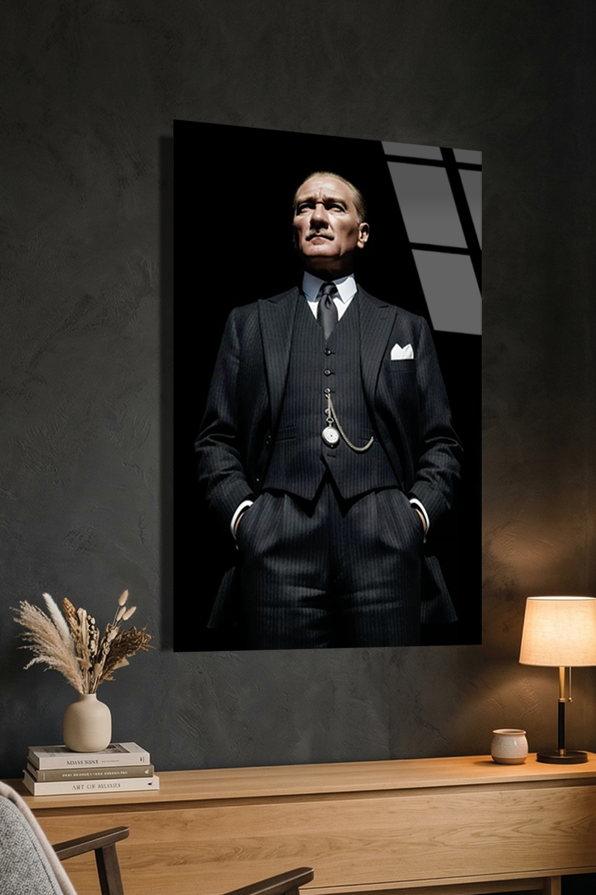 M. Atatürk Serisi Cam Tablo | Vitraum