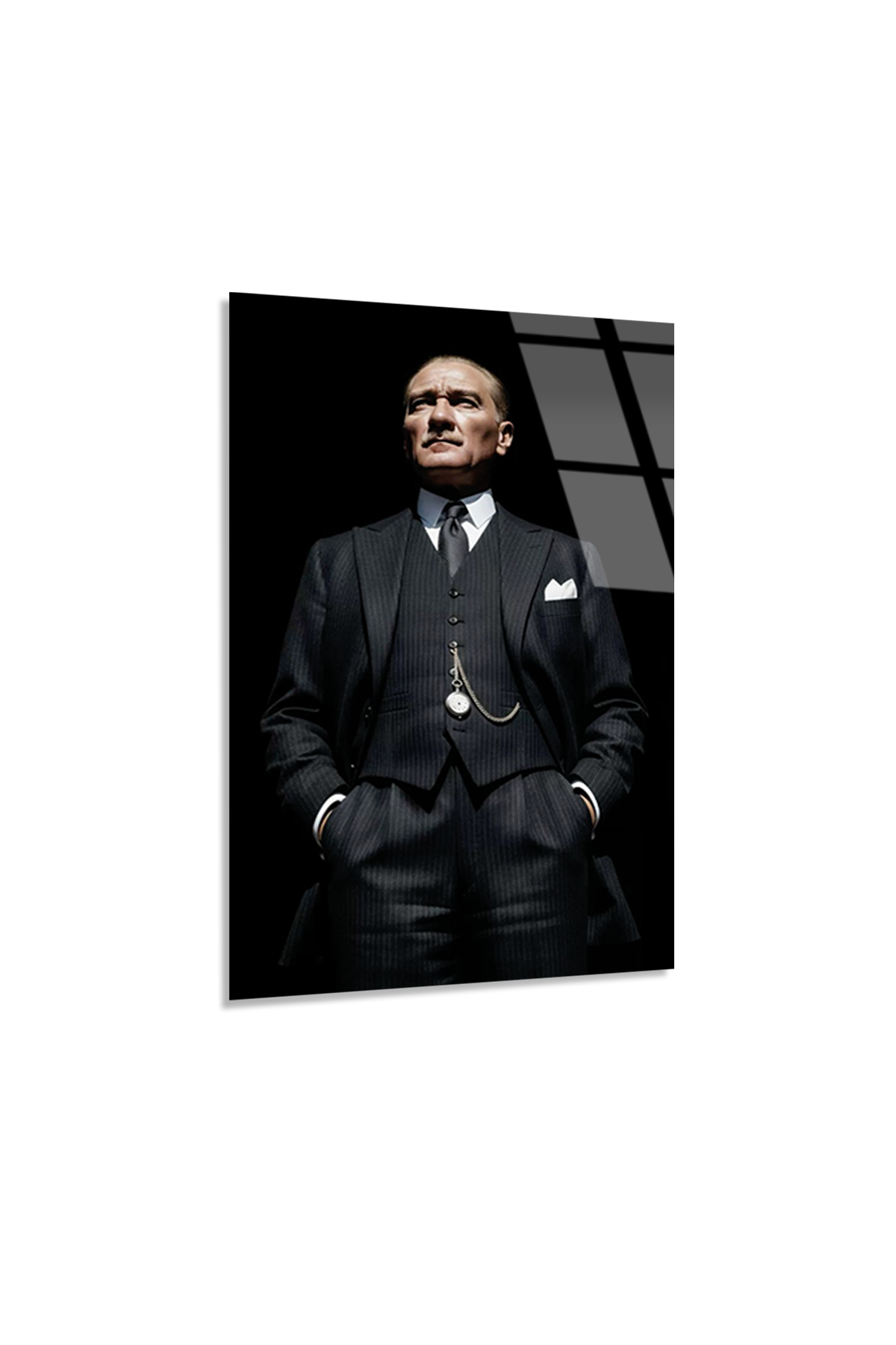 M. Atatürk Serisi Cam Tablo | Vitraum