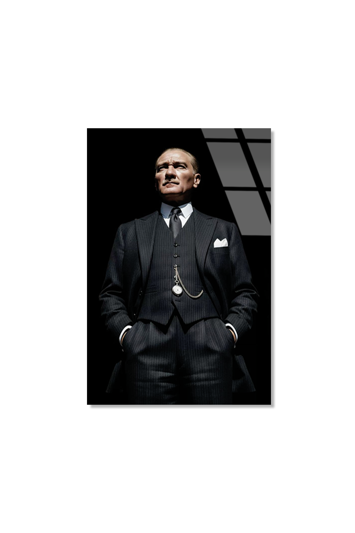 M. Atatürk Serisi Cam Tablo | Vitraum