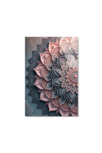 Mandala Desenli Mistik Duvar Dekoru Cam Tablo | Vitraum