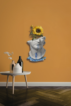 Modern Pop Art Antik Yunan Heykel Metal Tablo