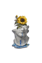 Modern Pop Art Antik Yunan Heykel Metal Tablo
