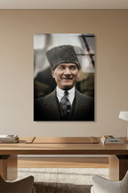 Mustafa Kemal Atatürk Cam Tablo | Vitraum