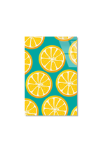 Sarı Limon Dilimli Cam Tablo | Vitraum