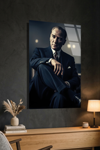 Ulu Önder Atatürk Portre Cam Tablo | Vitraum